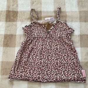 Disney Pink Leopard Print Camisole Cheetah Girls size medium